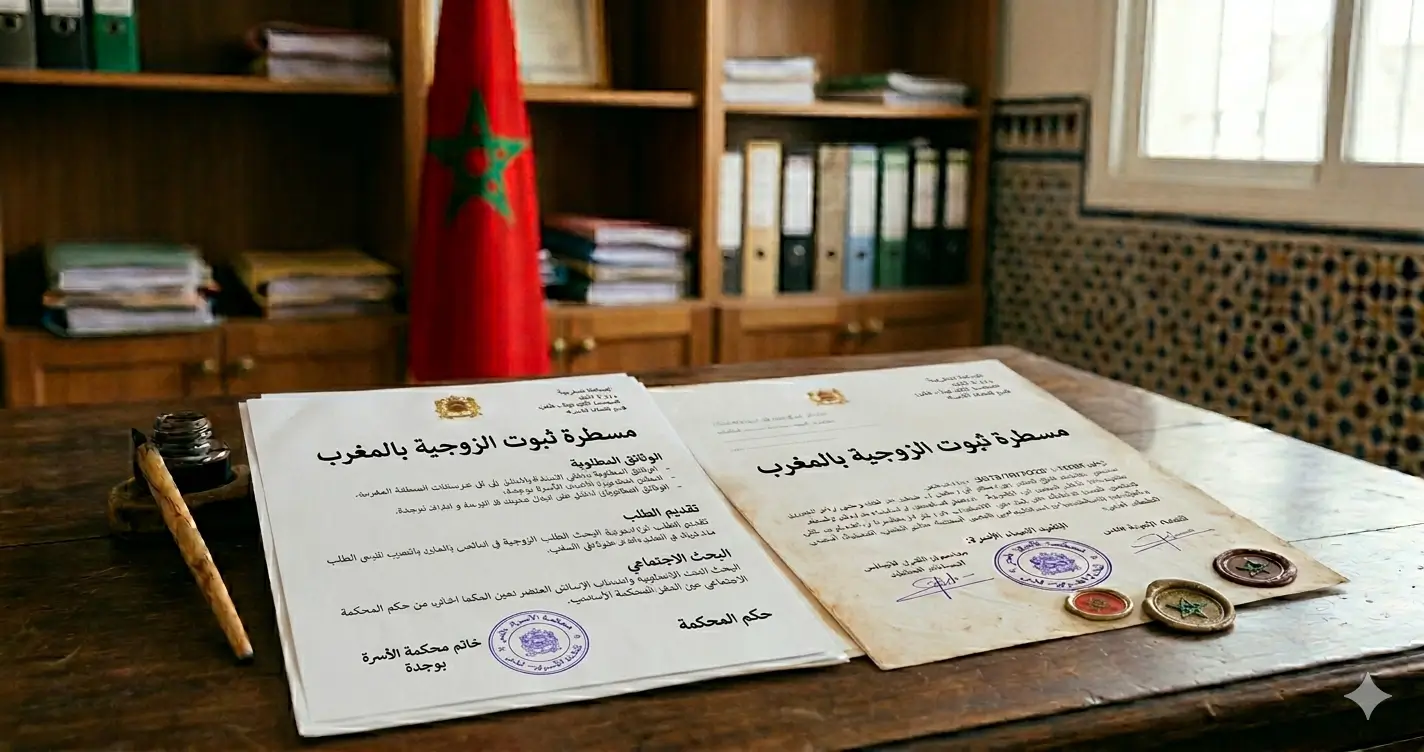 مسطرة ثبوت الزوجية 2026: الدليل القانوني والقضائي الشامل.