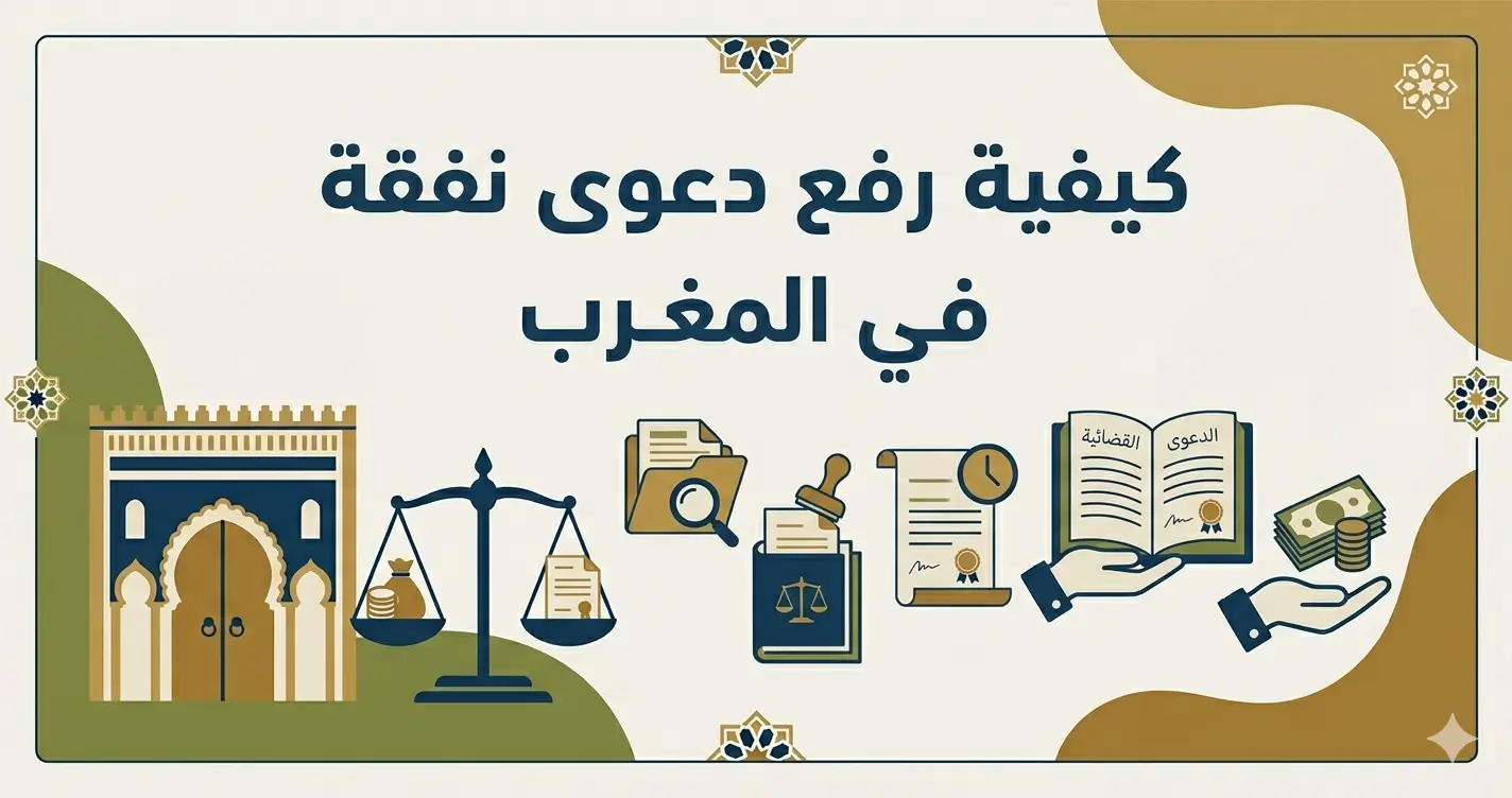 كيف أرفع دعوى نفقة في المغرب 2026؟ الخطوات والمستندات كاملة